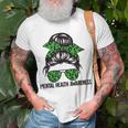 Messy Bun Mental Health Awareness Mental Health Matters Unisex T-Shirt Gifts for Old Men