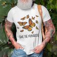 Monarch Butterflies Save The Monarchs Unisex T-Shirt Gifts for Old Men