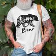 Mothers Day Gifts Cute Floral Nonnie Bear For Mom Gift For Womens Unisex T-Shirt Gifts for Old Men