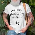 My First Mothers Day Pregnancy Announcement Gift For Womens Unisex T-Shirt Gifts for Old Men