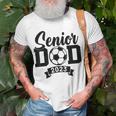 Senior Soccer Dad 2023 Soccer Proud Dad Soccer Graduation Unisex T-Shirt Gifts for Old Men