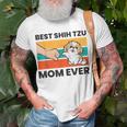 Shih Tzu Mama Best Shih Tzu Mom Ever Unisex T-Shirt Gifts for Old Men