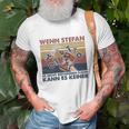 Stefan Reparatur Meister T-Shirt, Personalisiert für Handwerker Geschenke für alte Männer
