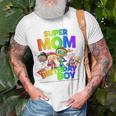 Super Mom The Birthday Boy Super Why Unisex T-Shirt Gifts for Old Men