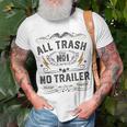 All Trash No Trailer Park Whiskey Redneck Rv T-shirt Gifts for Old Men