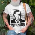 Trump Hot Winning 2024 45 47 Re-Elect President Unisex T-Shirt Gifts for Old Men