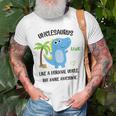 Unclesaurus Normal Uncle But More Awesome Gift For Uncle Gift For Mens Unisex T-Shirt Gifts for Old Men
