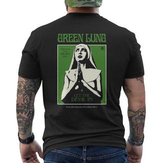 The Ritual Tree Green Lung Men's Crewneck Short Sleeve Back Print T-shirt