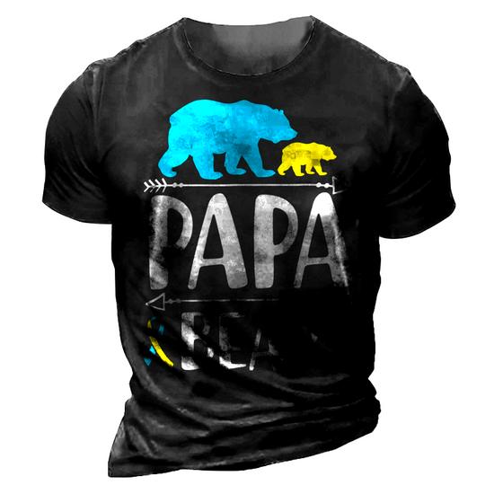 Mens Proud Pku Papa Bear | Raise Awareness T Shirt Gift Mens Proud Pku Papa Bear | Raise Awareness T Shirt Gift