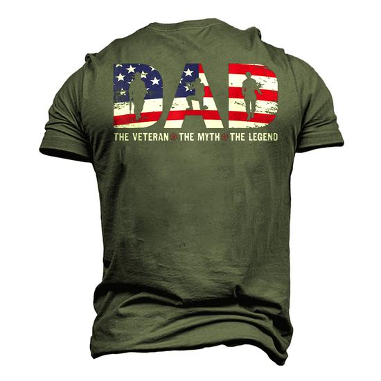 Mens Dad Veteran Myth Legend Shirt, Dad Veteran Tshirt Mens Dad Veteran Myth Legend Shirt, Dad Veteran Tshirt